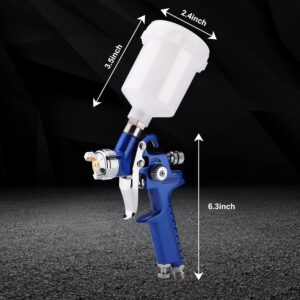 Pistola DE 1/4 Pulverizadora Para Detallar Interiores y Exteriores Compresor de 50 a 150 PSI modelo  R500