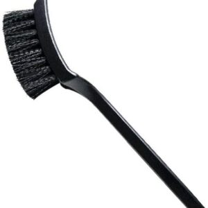 Cepillo de nailon para neumáticos de 8.5 pulgadas, herramienta de limpieza de ruedas de cerdas rígidas, cepillos de limpieza para tapetes de automóvil, cepillo de detalles de mango largo para